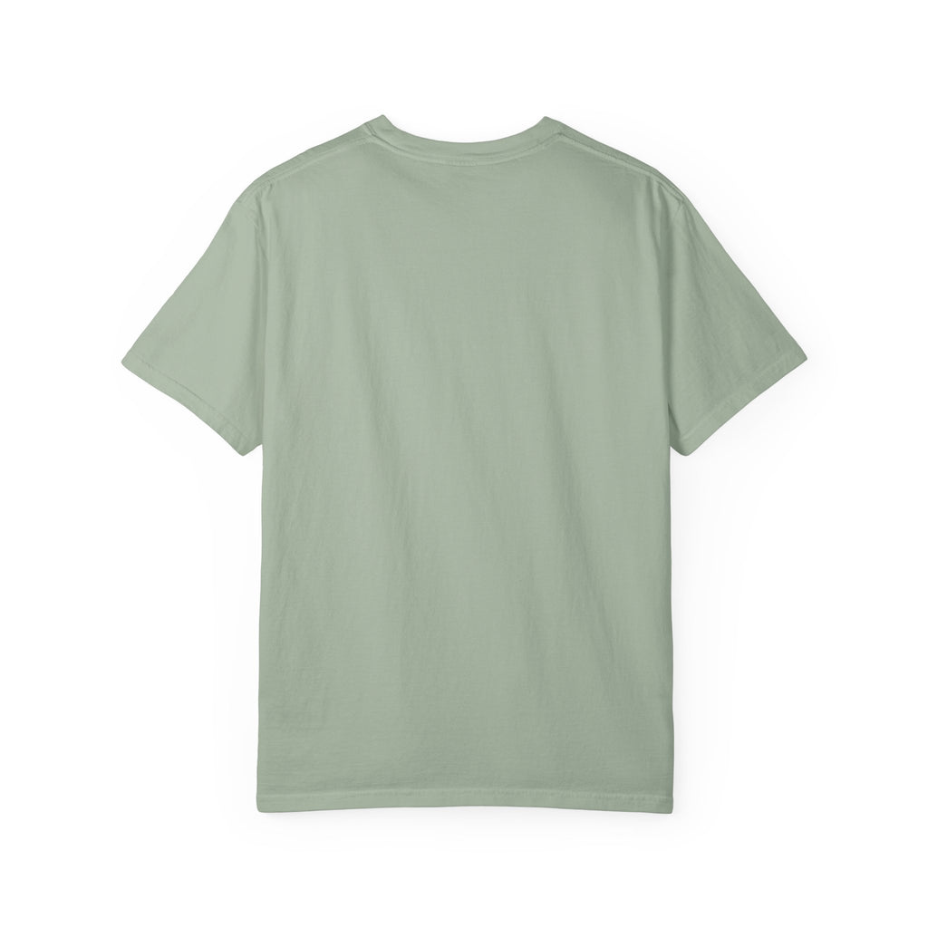 Faith Cross Pocket T-Shirt — "GOD 1" Minimal Christian Tee