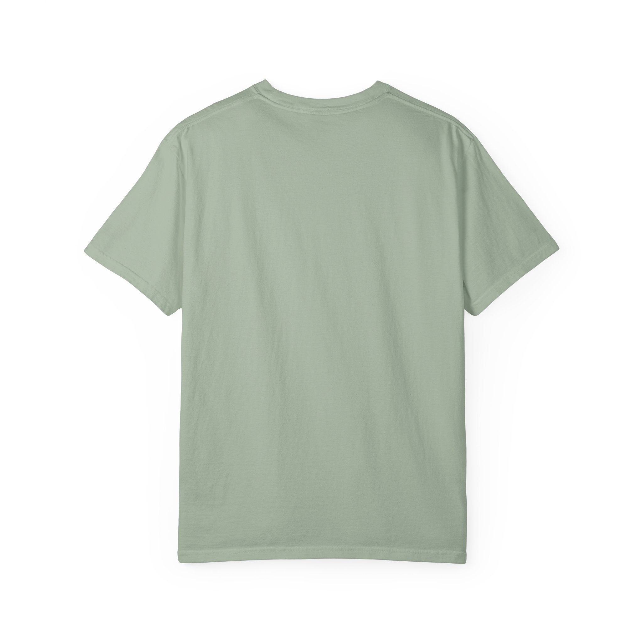 Faith Cross Pocket T-Shirt — "GOD 1" Minimal Christian Tee